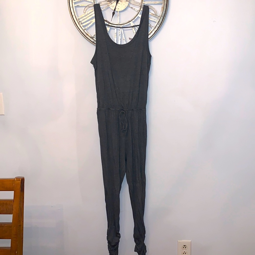 Gray jumpsuit